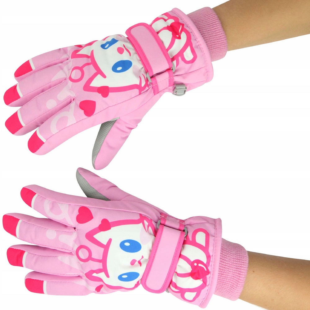 Päť rukavíc Lilly bling 80 Pink, viacstorivo
