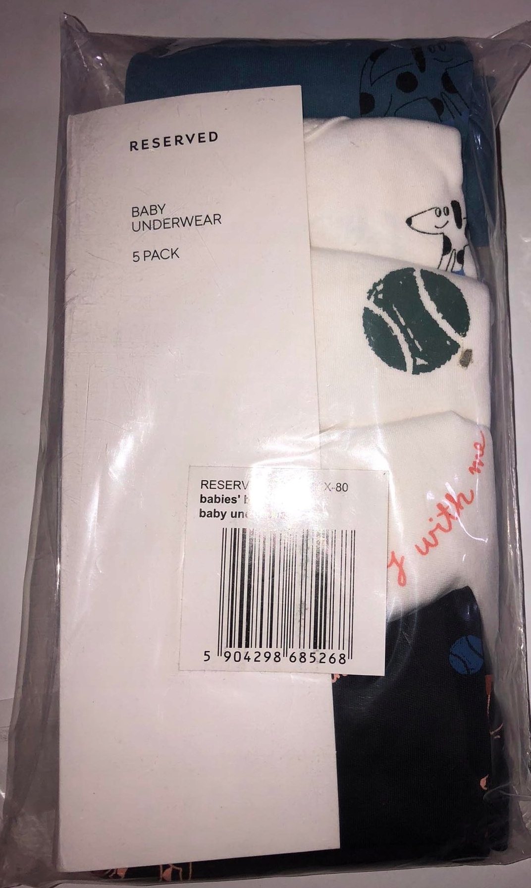 Detské body - Krátke rukávy tela rezervovaná veľkosť 80 pripevnená západkou