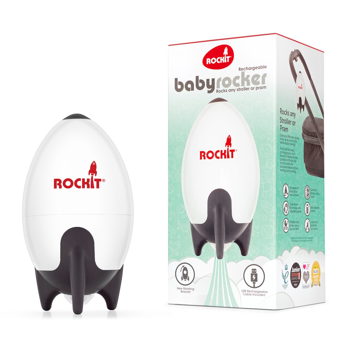 Rockit Rocker pre vozík - s možnosťou nabíjania