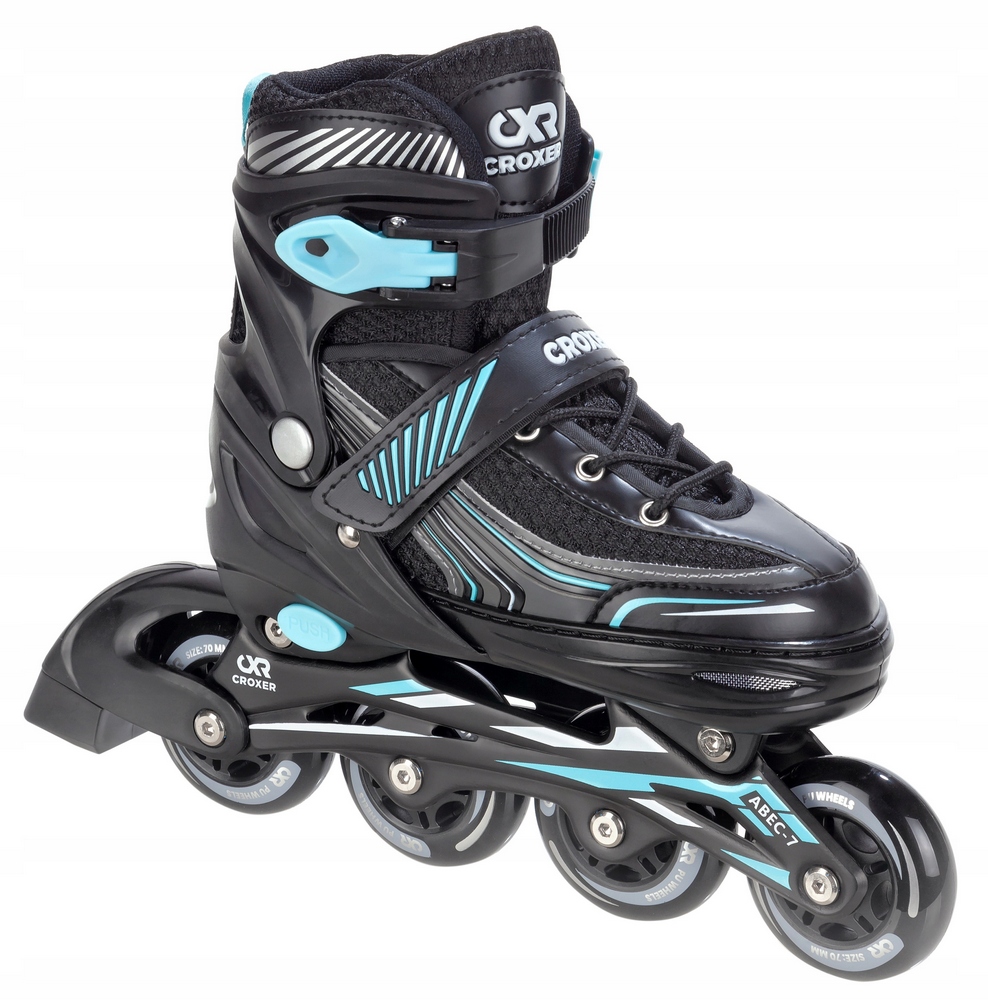 Rollers Croxer Optima Black/Mint 39-42 Raust ACEC7