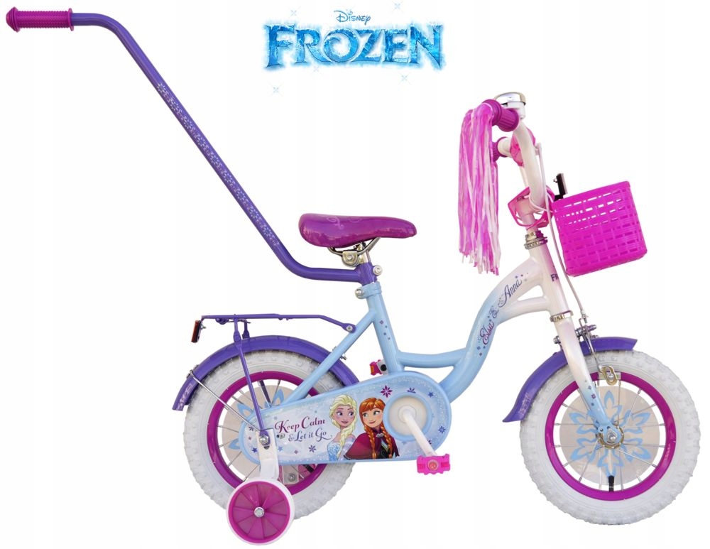 Bicykel 12 palcov zamrznutá krajina ľadu Disney B