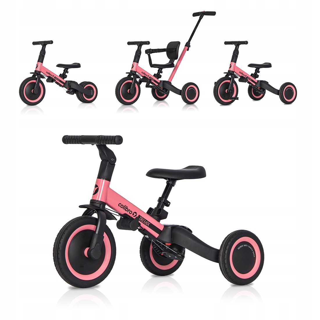 Colibro a 6in1 Tremix Up Rose Running Bike