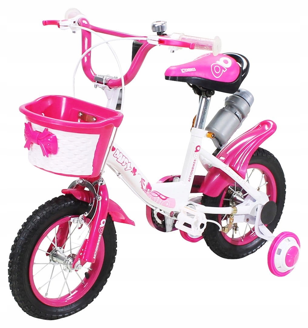 Daisy Pink Children's 12 -inch Detský bicykel