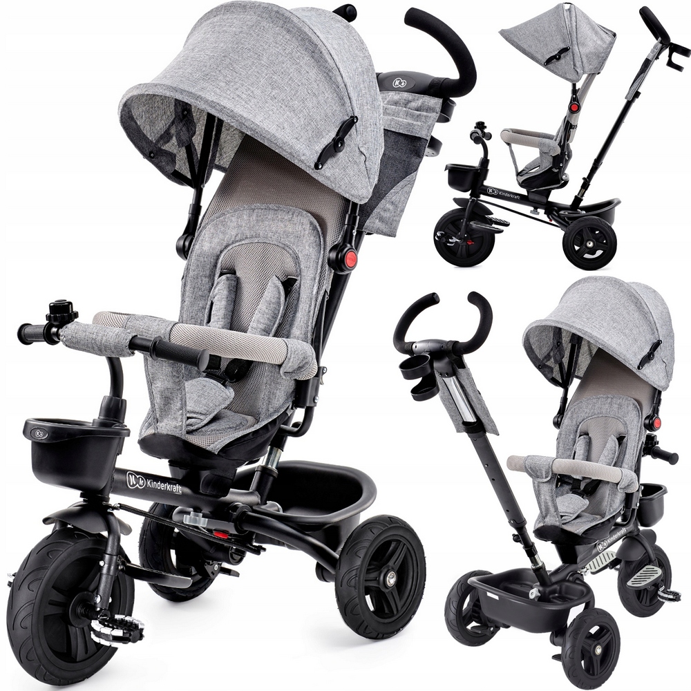 KinderKraft Aveo Trifter Bytrek Skladanie + AKC