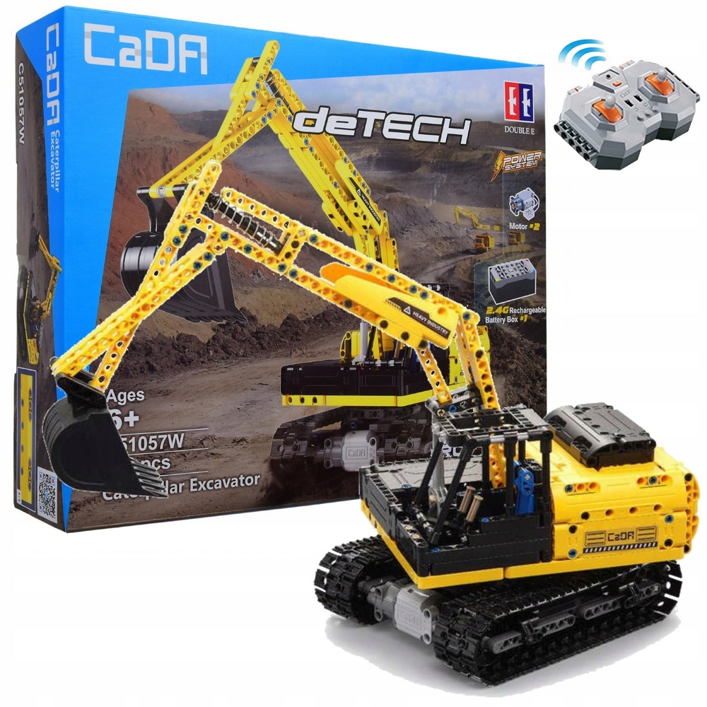 Cada deTech DE/C51057W Dvojité Eagle bloky 544 ks.