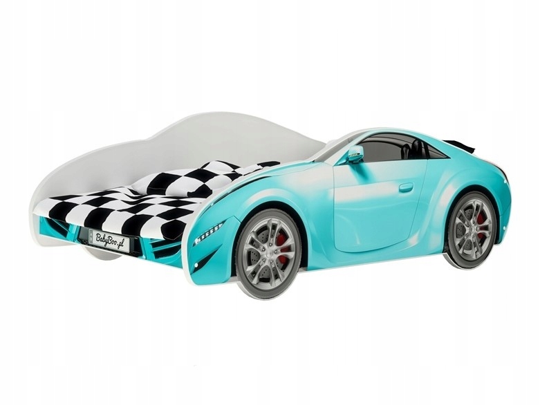 Baby Boo Auto S-Car Bed 85 x 175 cm odtiene červenej