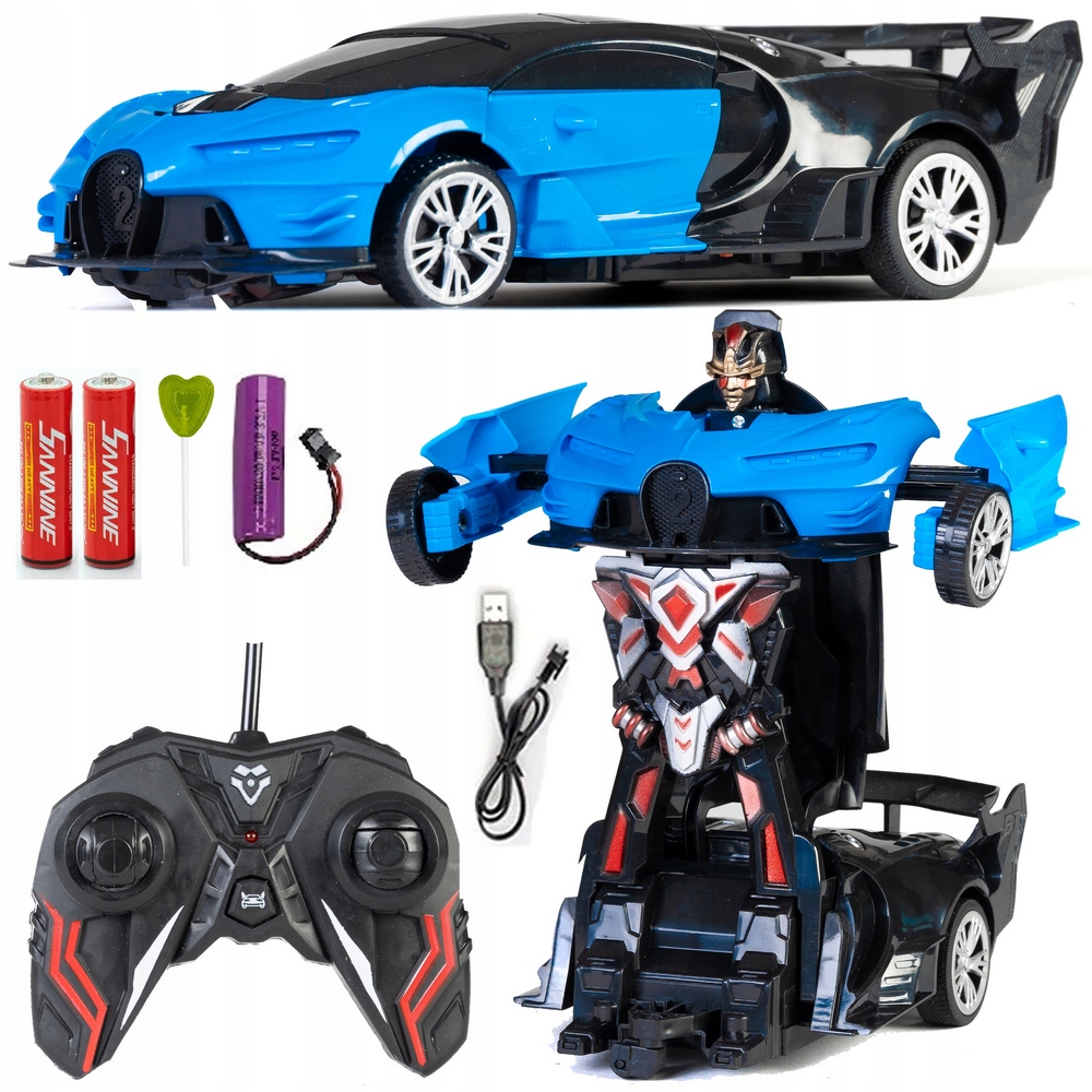 RC auto - Diaľkové vozidlo s diaľkovým vozidlom 2in1 pre diaľkové ovládanie