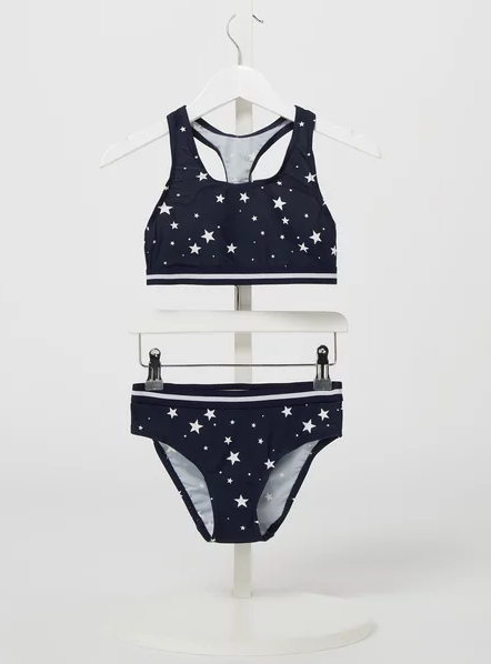 Detské plavky - Dva kusy Sahonta outfit 152 Navy Blue
