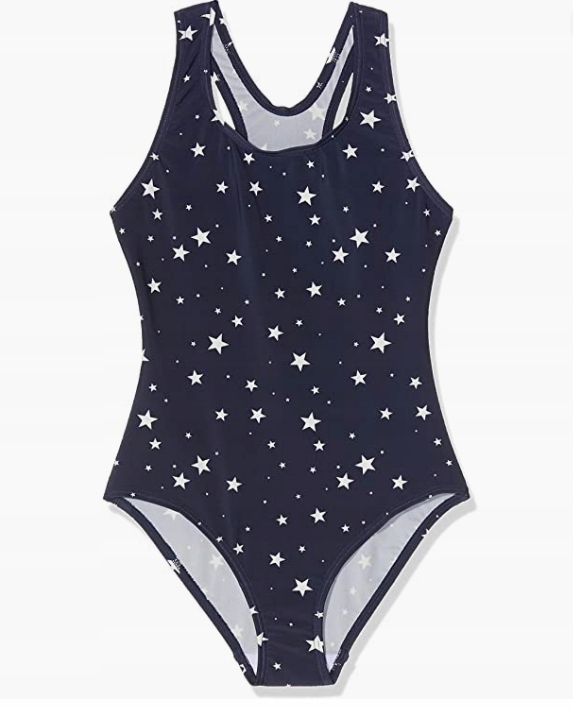 Detské plavky - Jeden -kus Sahonta outfit. 140 Navy modrá