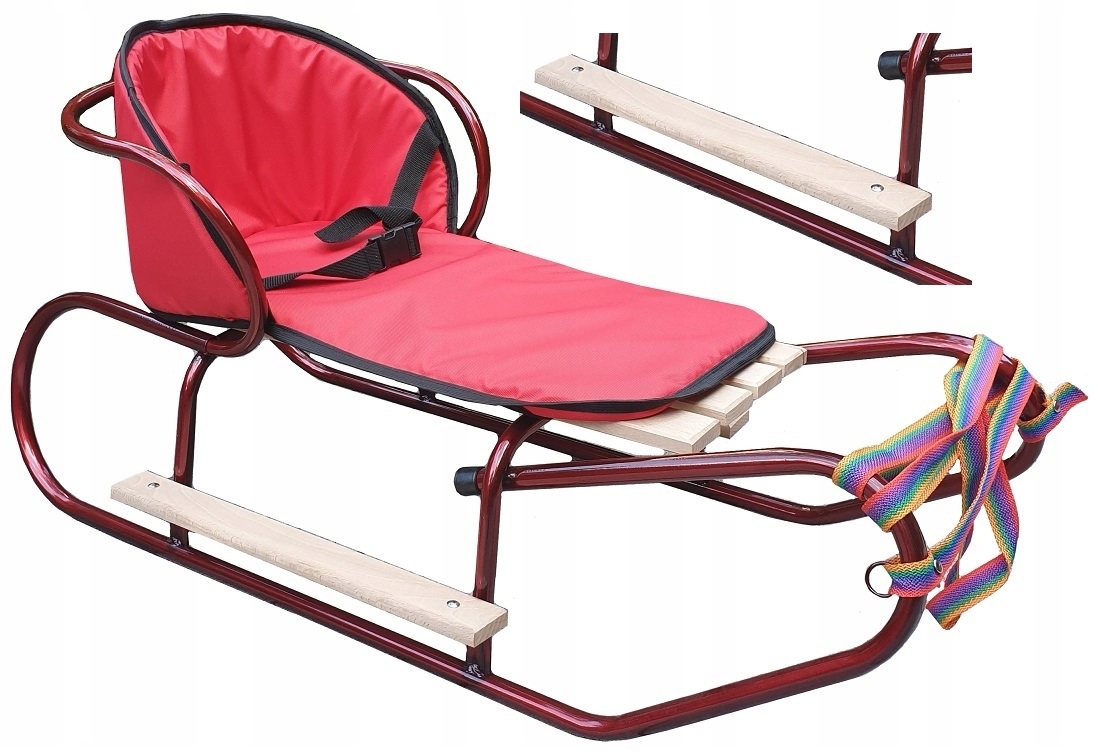 SLED BASIC +Zadný +hustý matrac +pásy +nohavice