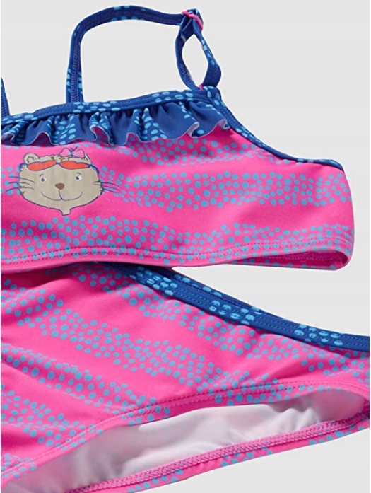 Detské plavky - Schiesser Two -kus outfit 104 Pink