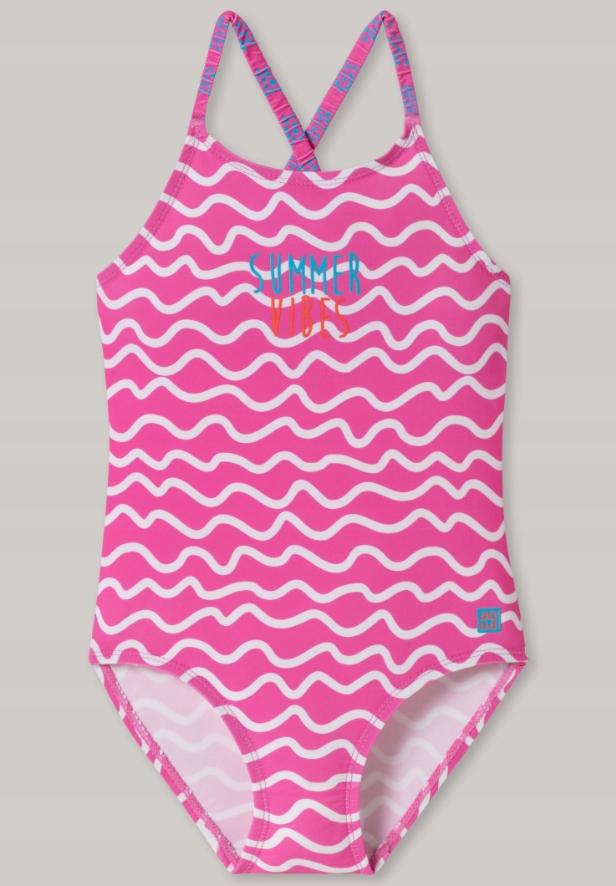 Detské plavky - Schiesser One -kus outfit 104 Pink
