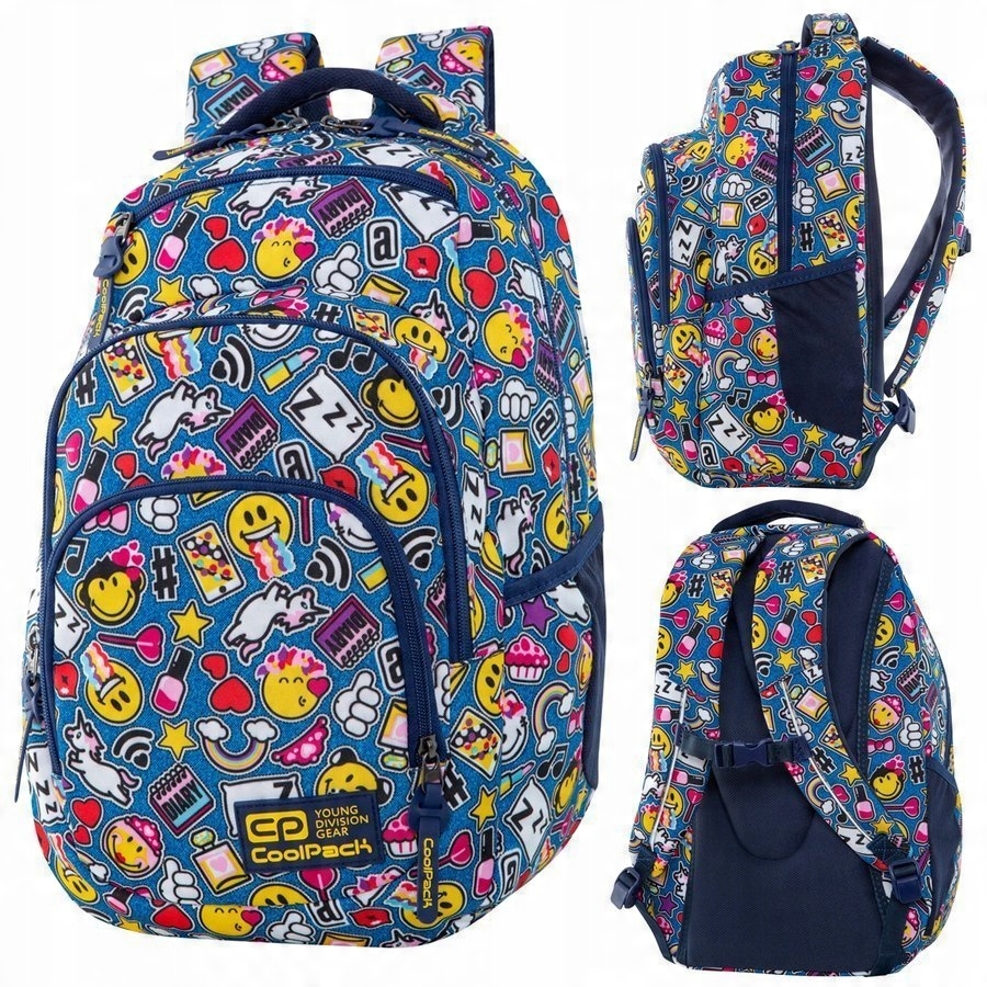 Plecak CoolPack CP Vance Emoji Emotki - Stylový a Funkčný