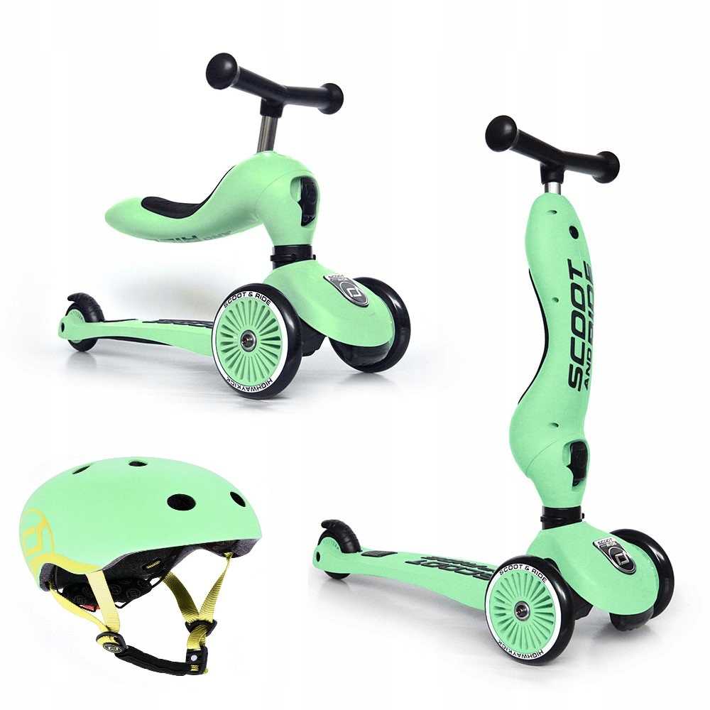 SCOOTANDRIDE 2v1 Kiwi jazda na kolobežke + prilba