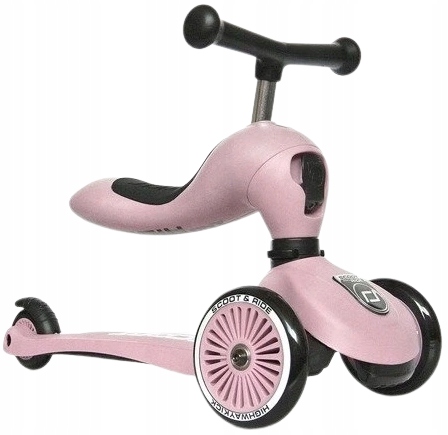 Scootandride Highwaykick1 2in1 Scooter Rose 1-5L