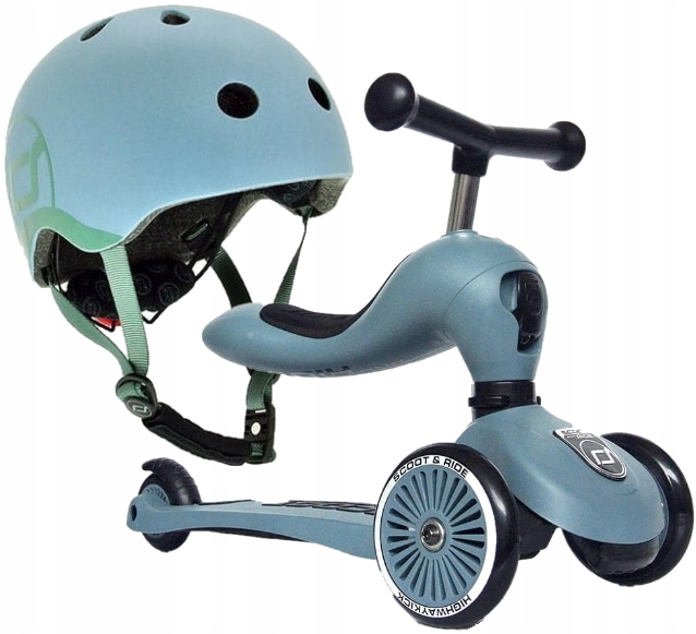 ScootAndride Set Scooter Ride + prilba 1-5