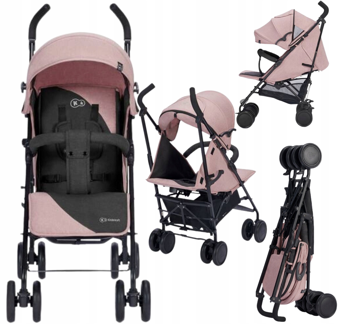 Vychádzkový kočík - Siesta Kinderkraft kočík dáždnik 22 kg