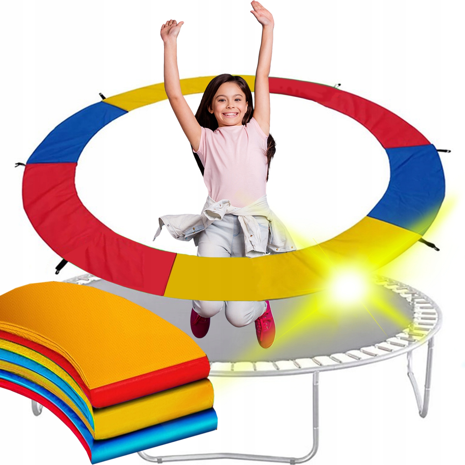 SILNÝ KRYT PRUŽÍN NA TRAMPOLÍNU 12 FT 366-374 CM PRÍSLUŠENSTVO HRUBÉ PRUŽINY