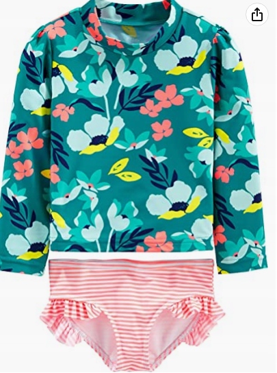 Detské plavky - Jednoducho dva -kusové outfit 80 Multi -Colored