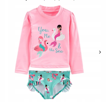 Detské plavky - Jednoduchý JYS Two -kus outfit 5 Multi -Colored