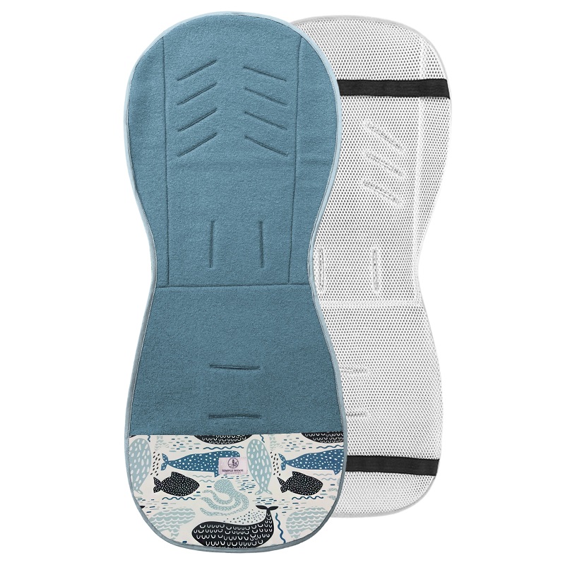 Podložka do kočíka - Jednoduché vlnené termoaktívne merino pre vozík