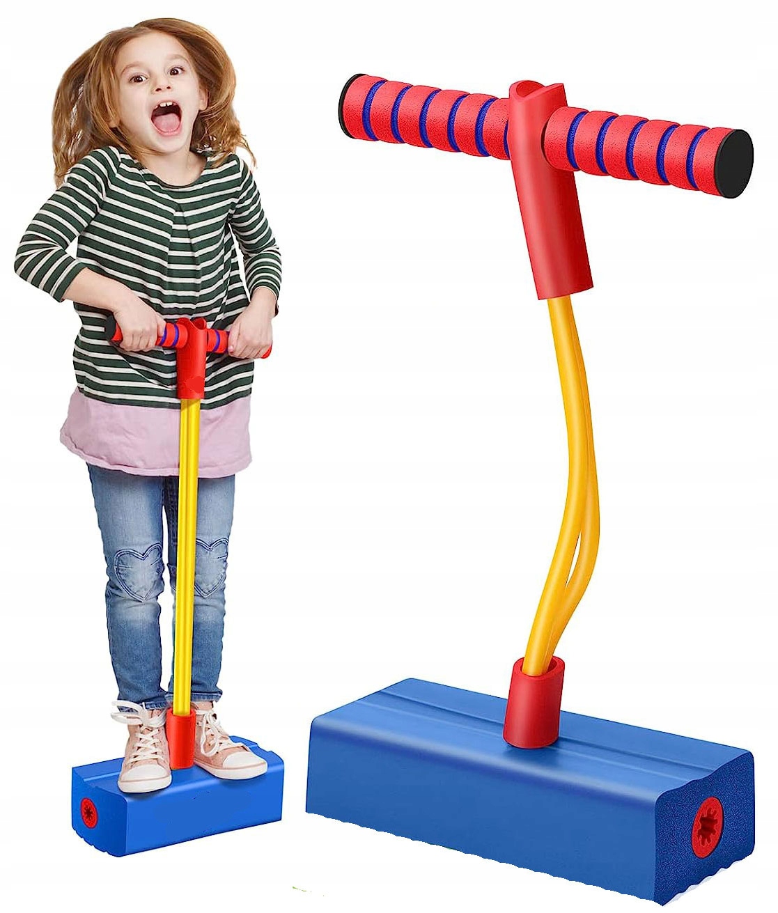 Hopsadlo - POGO JUMPER PRE DETI POGO Stick Jumping Rod LED darček