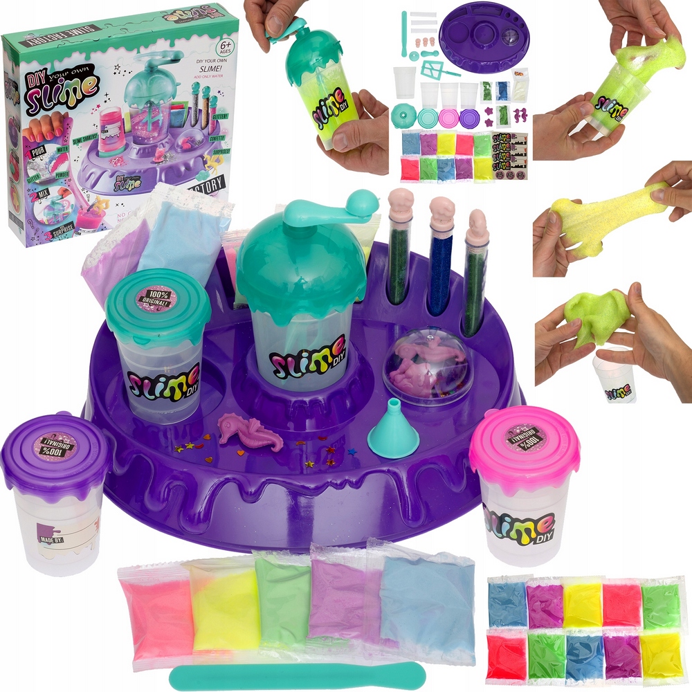 Slime Factory Rozprávková truhlica Set 30 ks.