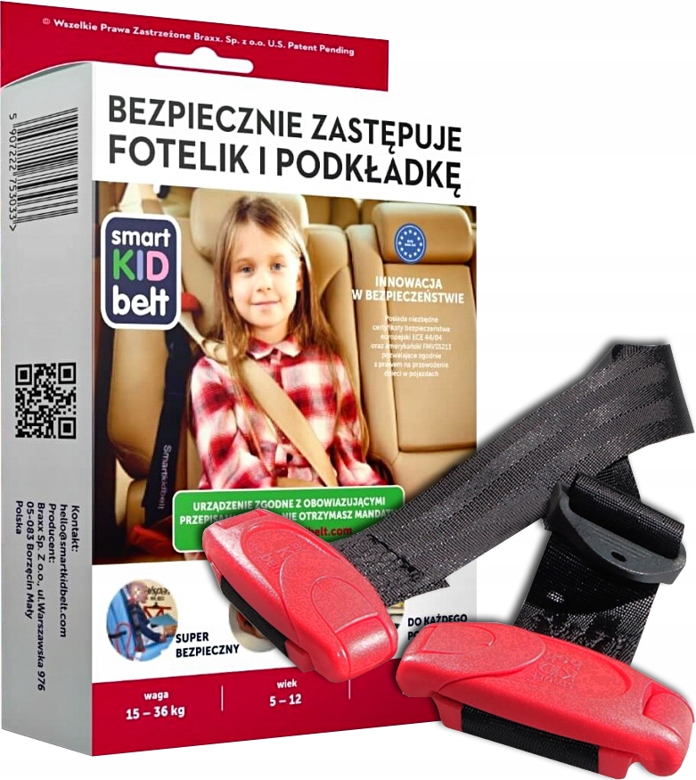 Inteligentný detský pásový pruh nahrádza autosedačku