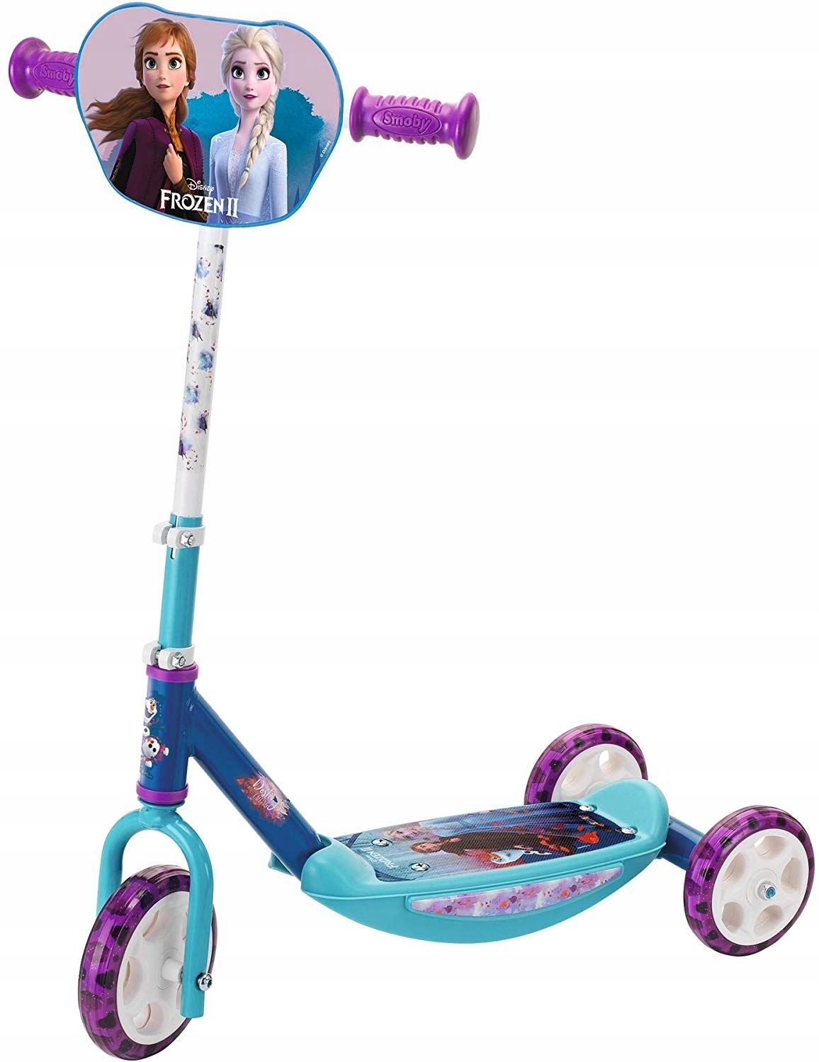 Smoby Land of Ice 2 Disney Tri -Wheeteed Secootter