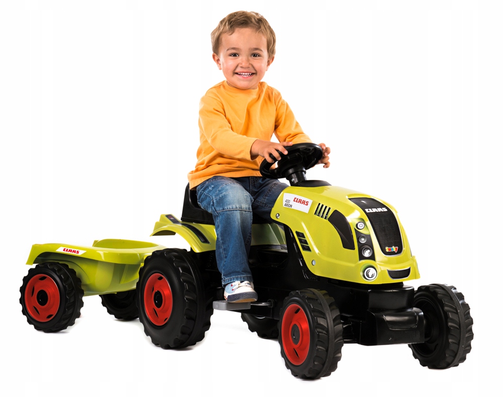 Smoby Claas Farmer XL Tractor s prívesom 710114