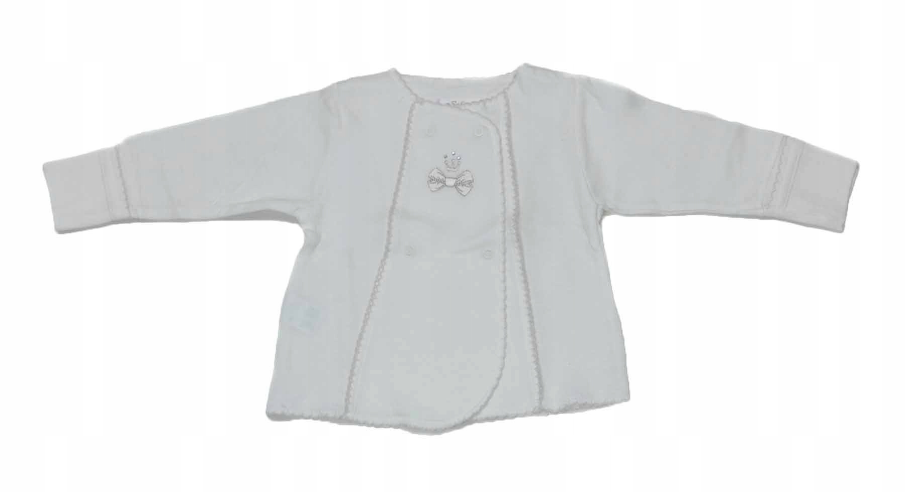 Kojenecka košieľka - Detský kaftan Sofija 68 biela