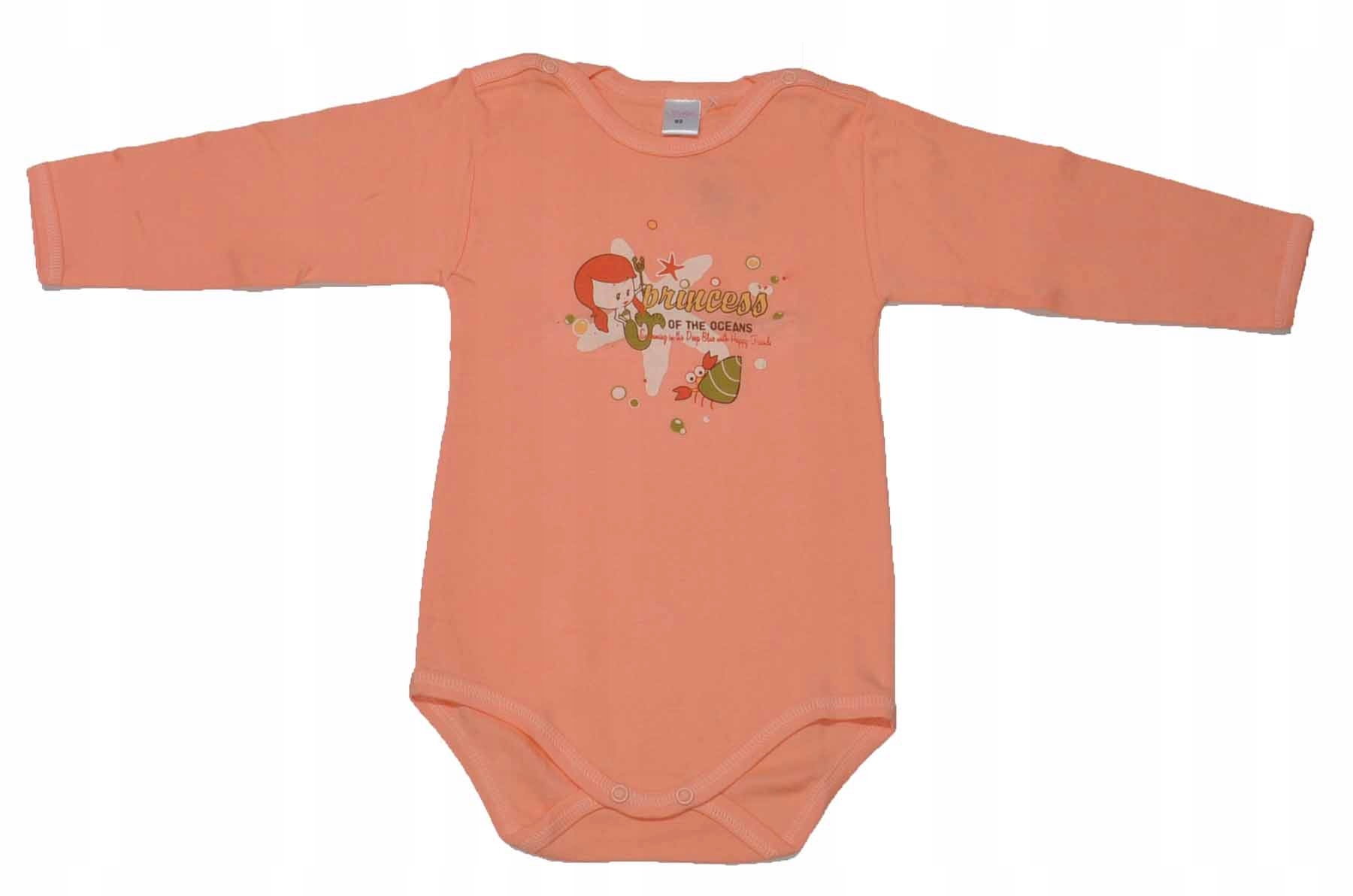 Kojenecka košieľka - Sofija 98 Oranžová detská bunda