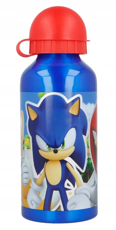 Detský desiatový box, fľaša - Sonic Bidon Bottle 400 ml hliník