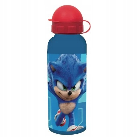 Detský desiatový box, fľaša - Sonic the Hedgehog Hliníková fľaša s vodou 520 ml