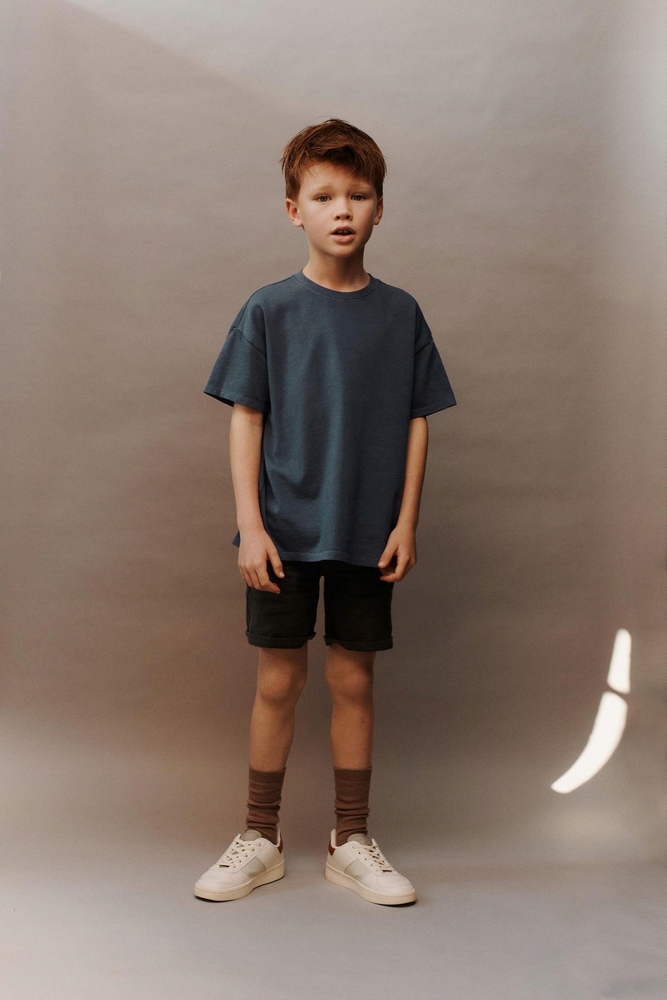 Detská košeľa - Šortky Zara 128 Gray