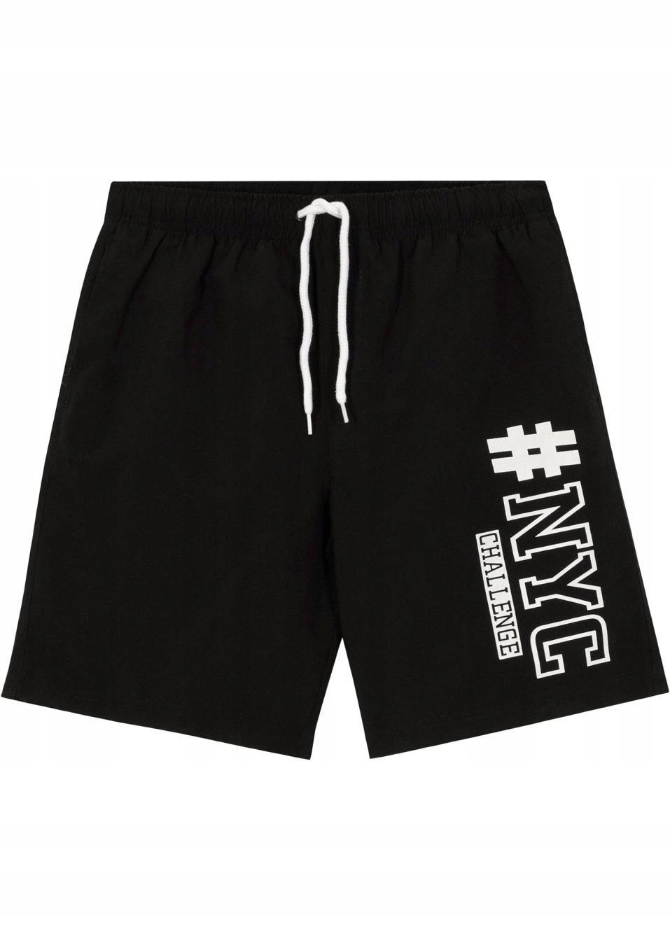 Detské plavky - Bonprix Boxers, 146 čierna