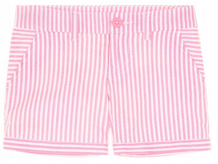 Detská košeľa - Šortky United Colors of Benetton 140 biela, ružová