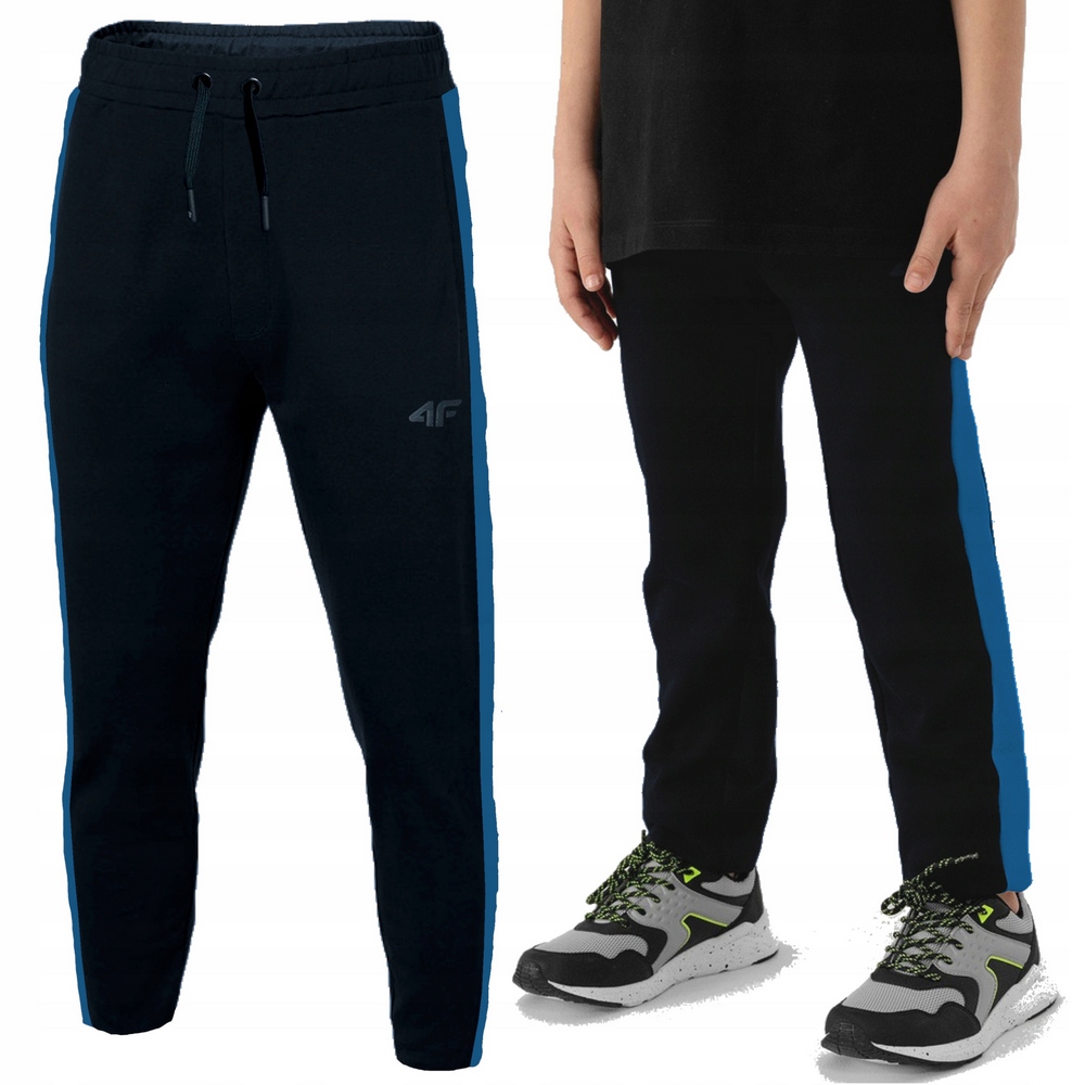 Tepláky 4f 158 Navy modré, modré