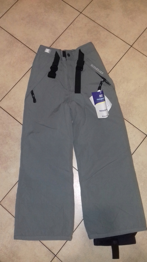Detská kombinéza - Lyžiarske nohavice 10 rokov, 140 cm, Quicksilver no