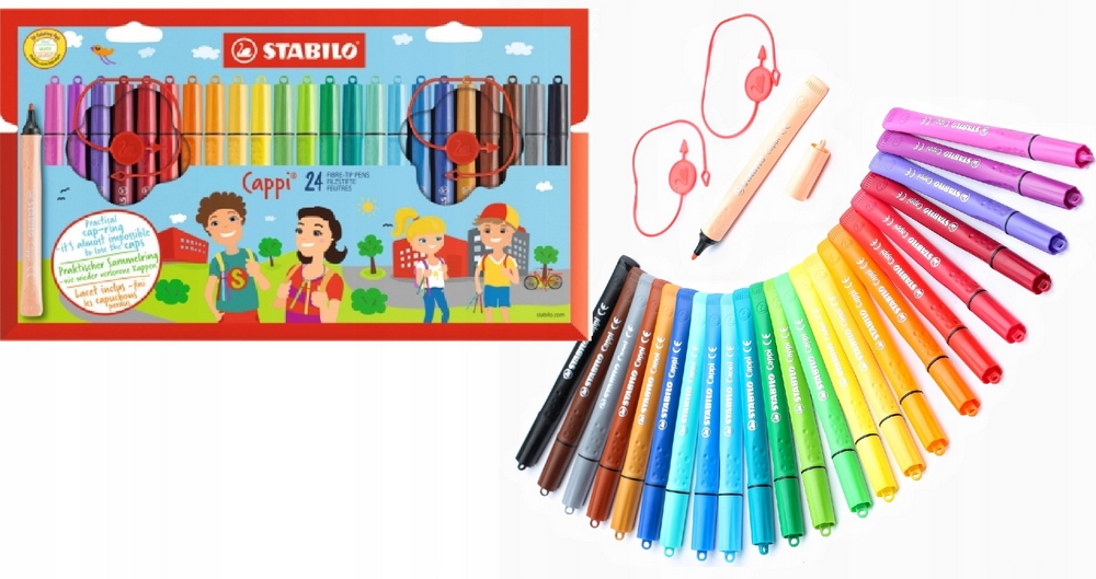 Stalolo Felt -tip Pen 1, 24 ks.