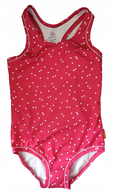 Detské plavky - Steiff One -kus outfit. 116 červená