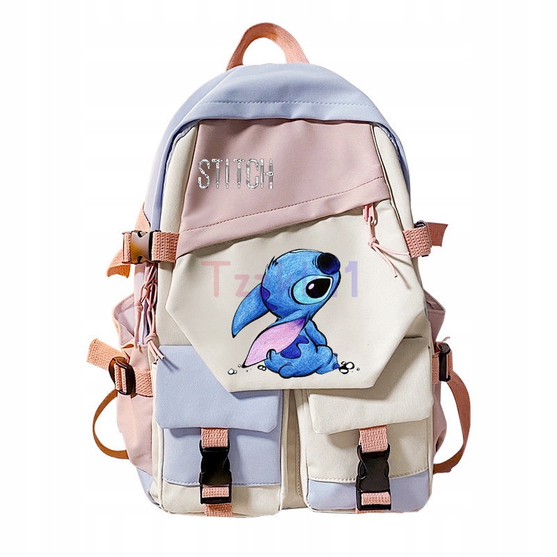 STITCH BATOH S ANIME POSTAVY ŠKOLA
