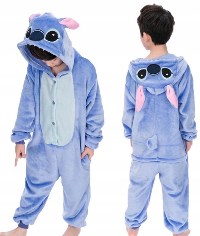 Pyžamo, župán - Onesie (kombinézy) veľkosť 176 modrá