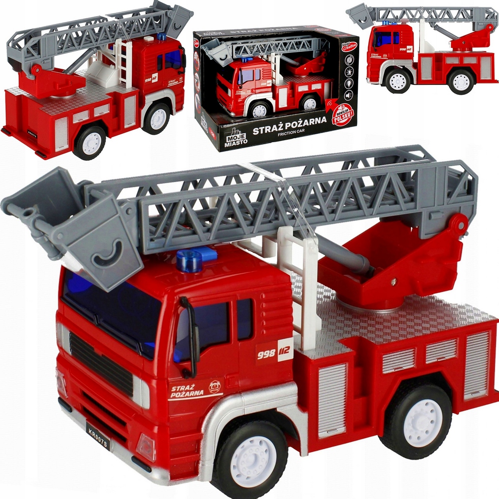 Hasičské auto - Fire Fire Fire Brigáda Hasičský brigáda Brigáda