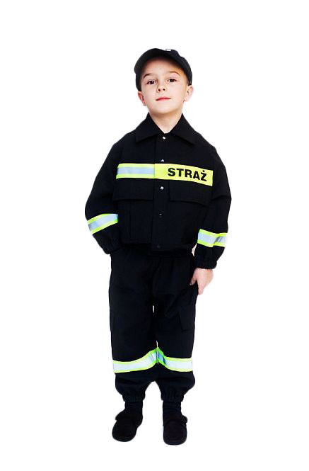 Kostým pre chlapca- Hasič 128 outfit, uniforma, maskovanie hasičov