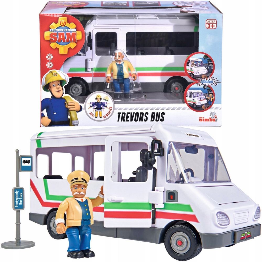 Samotný autobus hasičov Simba 9251073
