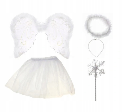 Kostým pre dievča - Angel Costume Angel Masguise of Jasełka 4 El