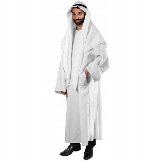 Kostým, maska - Arabská suma univerzálna veľkosť biela