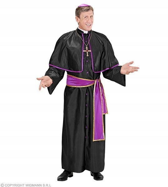Kostým, maska - Outfit biskup z biskupa kňaza kardinála l