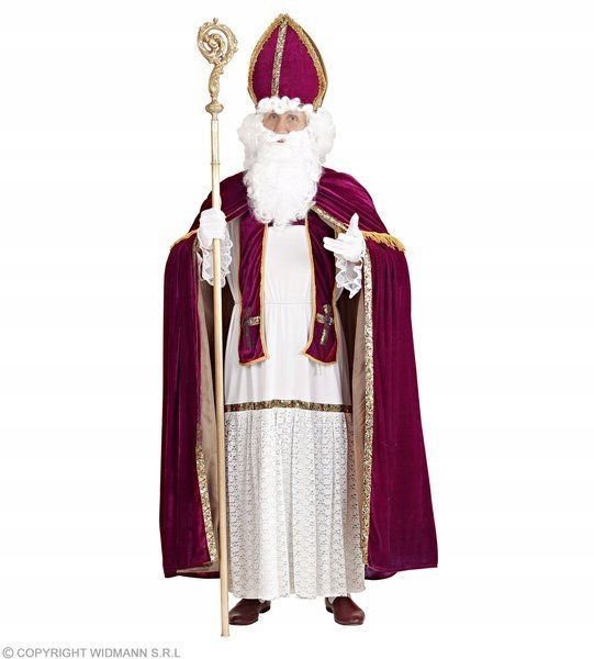 Kostým, maska - Kostým biskupa Mikołaja Santa Claus s/m